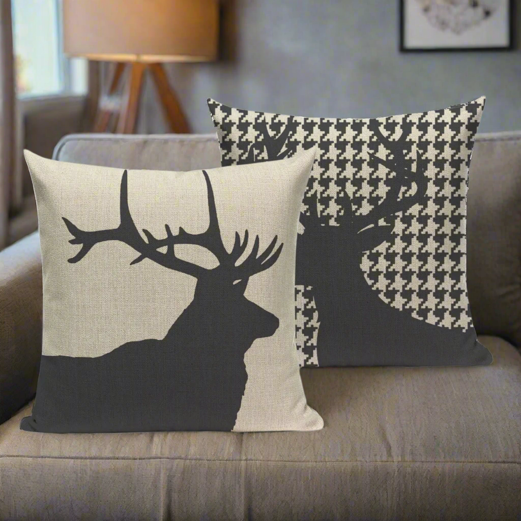 Mighty Elk Pillow Cover