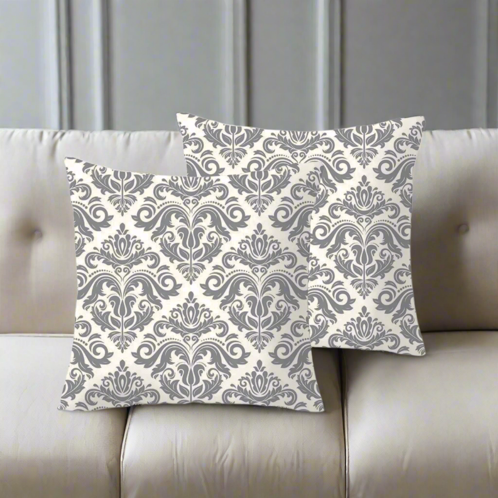 Elegance Gray Pillow Cover