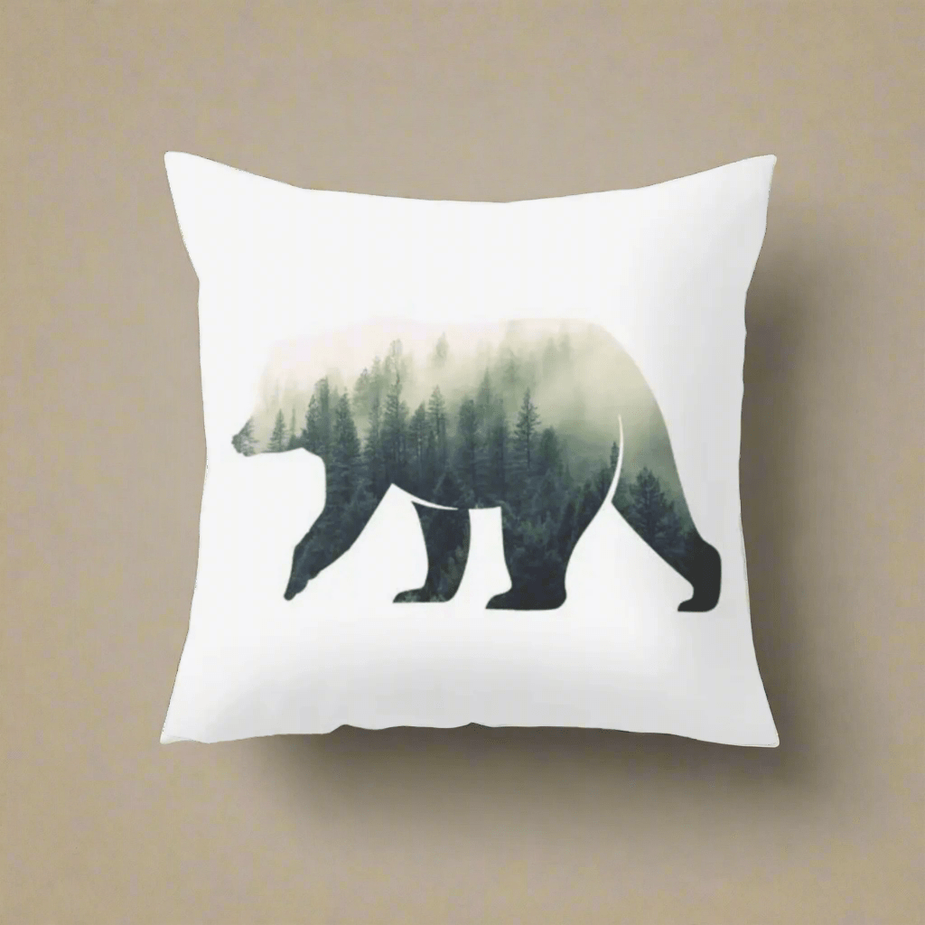 Aurora Bear Pillow Cover Pillow Covers - Pillow Blooms