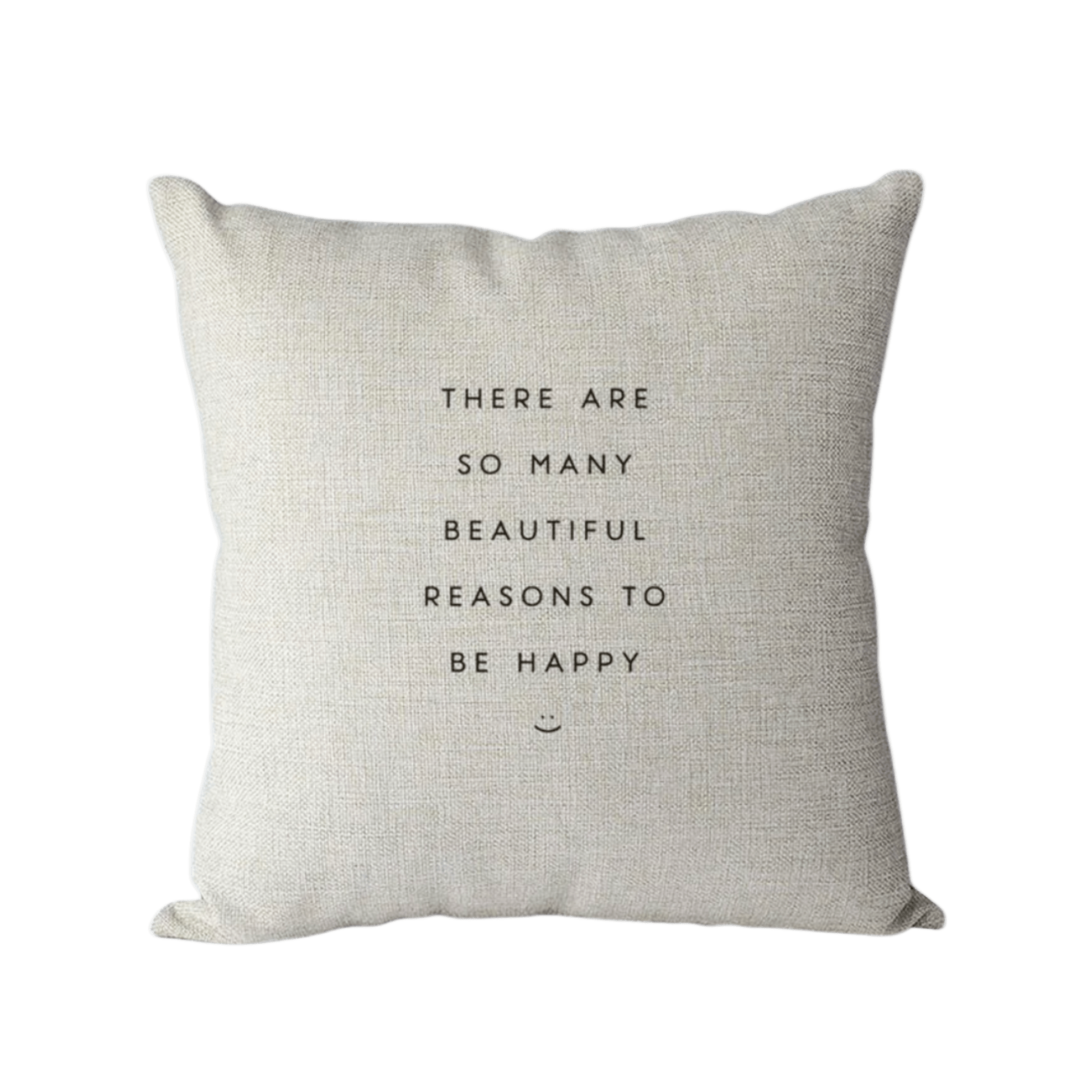 Be Happy Pillow Cover Pillow Covers - Pillow Blooms