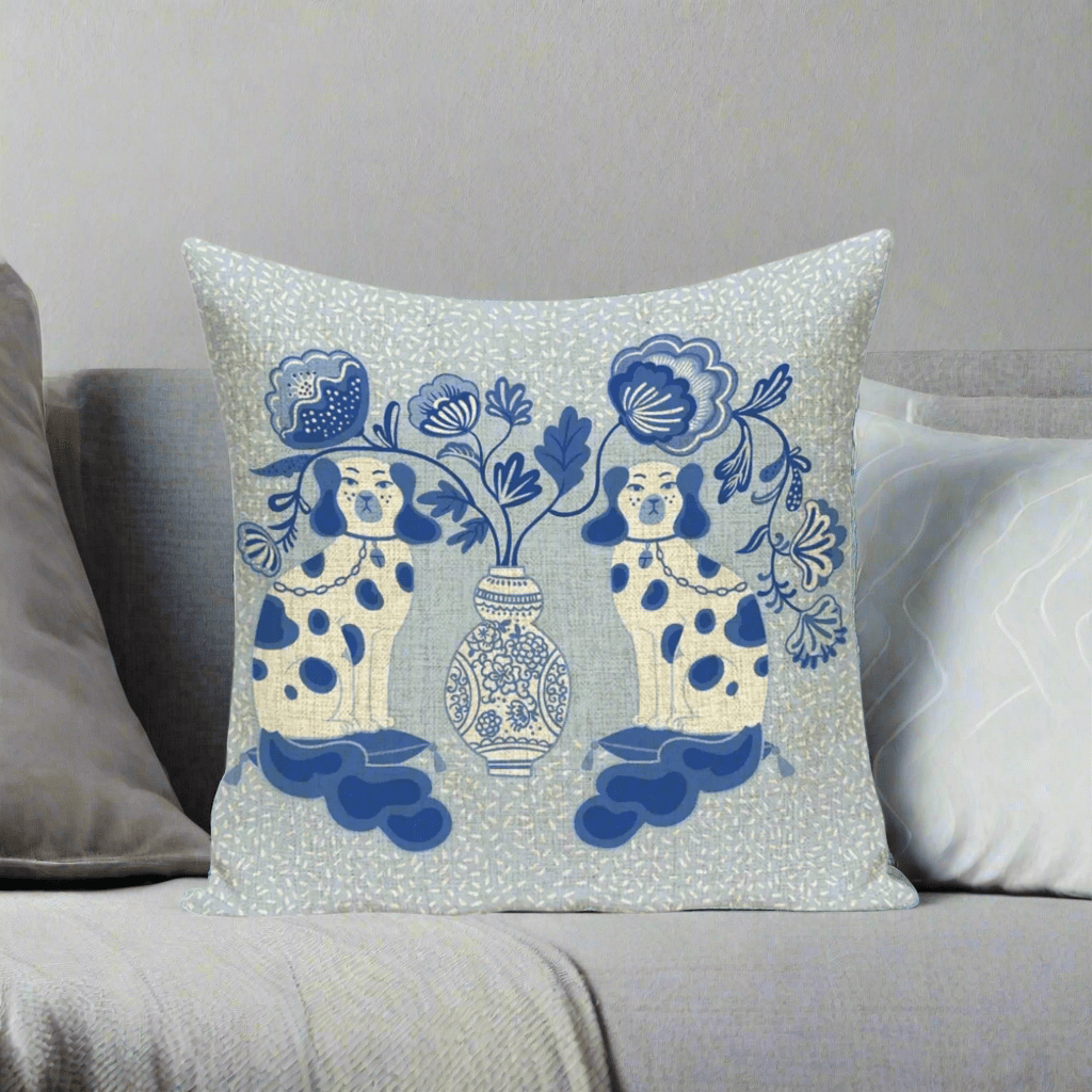 Bethany Blues Pillow Cover Pillow Covers - Pillow Blooms