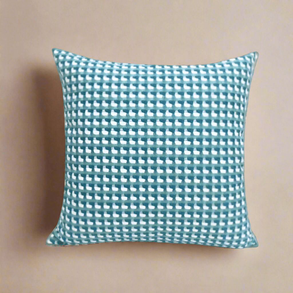 Blue Pixel Pop Pillow Cover Pillow Covers - Pillow Blooms