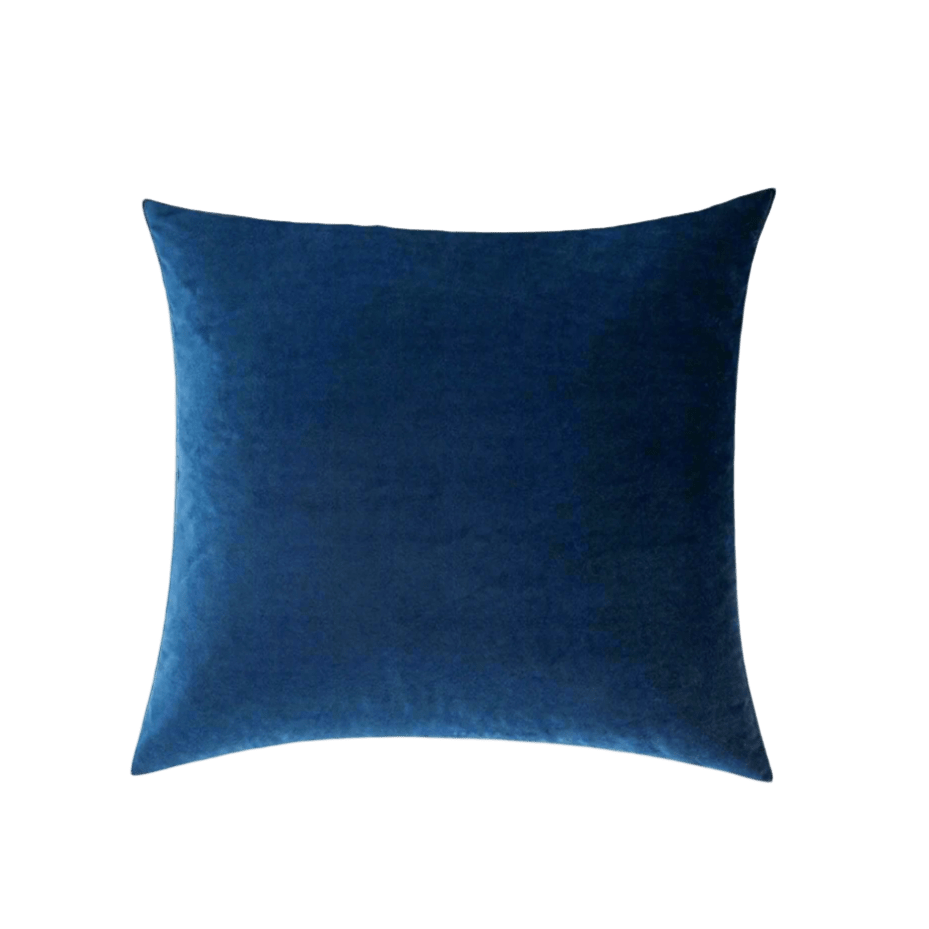 Captain Blue Velvet Pillow Cover Pillow Covers - Pillow Blooms