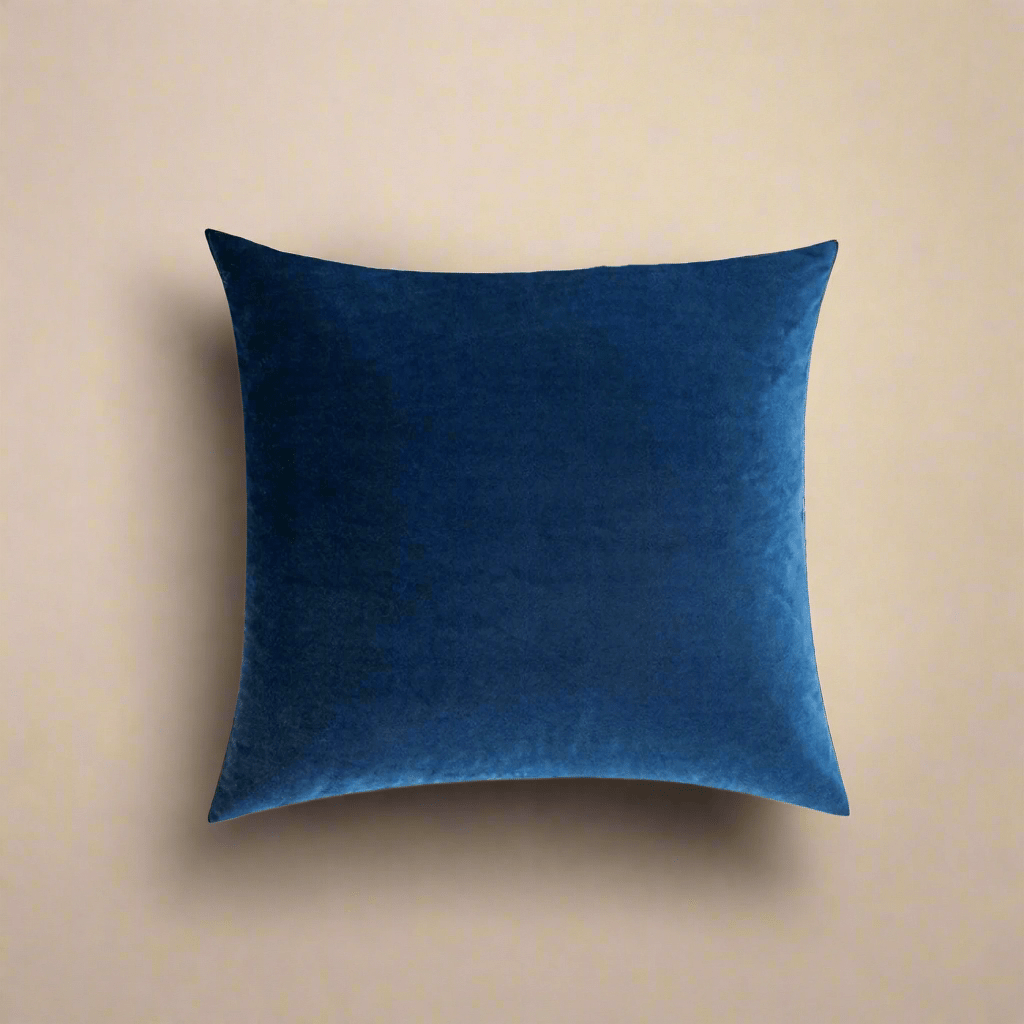 Captain Blue Velvet Pillow Cover Pillow Covers - Pillow Blooms