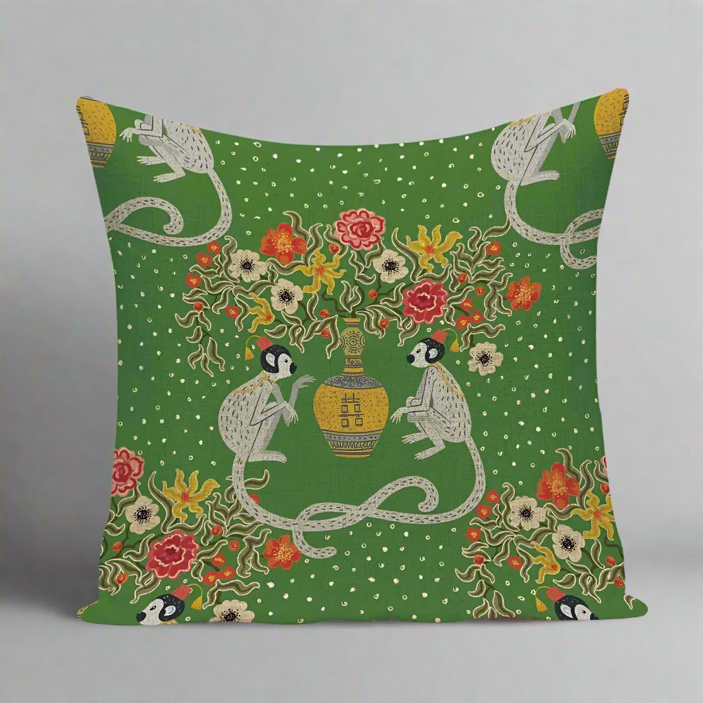 Cheeky Monkey Pillow Cover Pillow Covers - Pillow Blooms