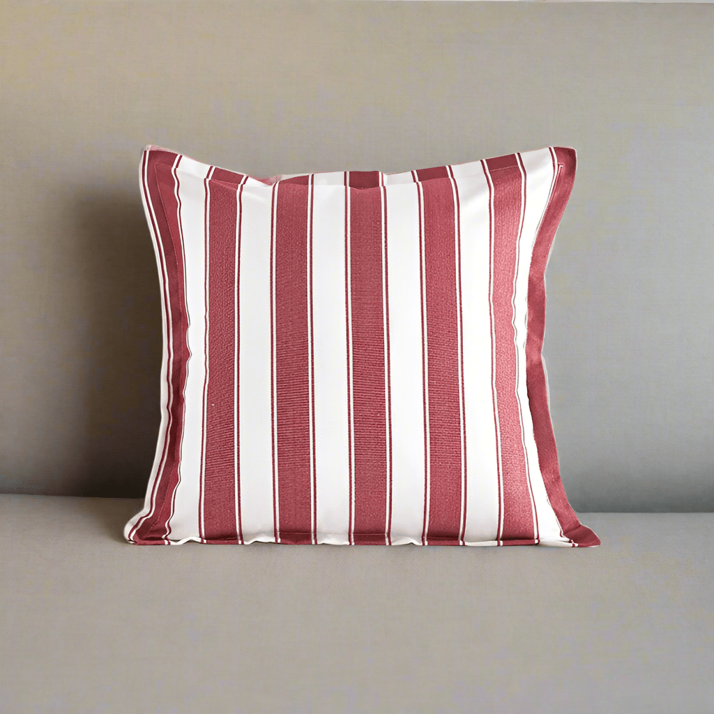 Cherry Stripes Pillow Cover Pillow Covers - Pillow Blooms