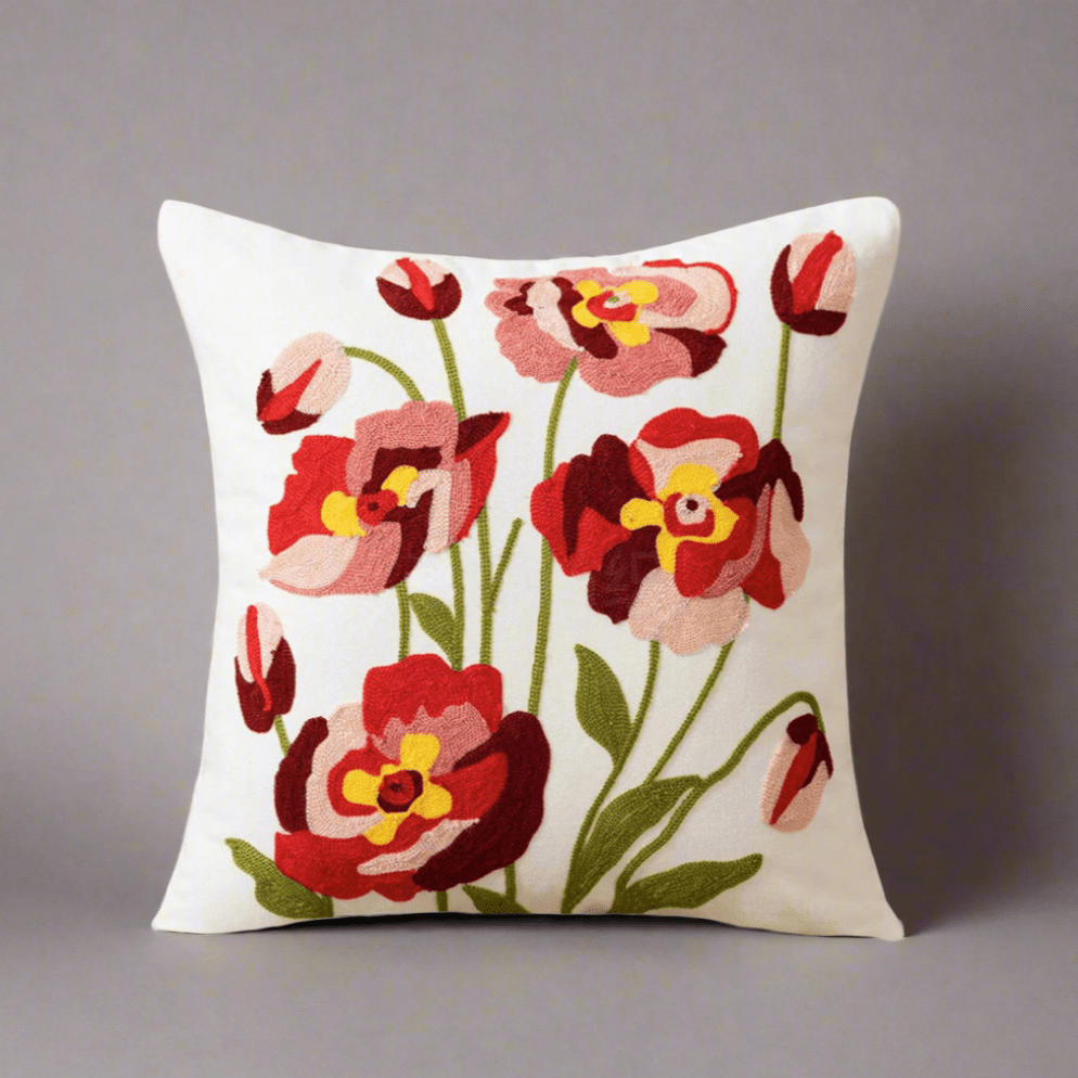 Colorburst Florals Pillow Cover Pillow Covers - Pillow Blooms