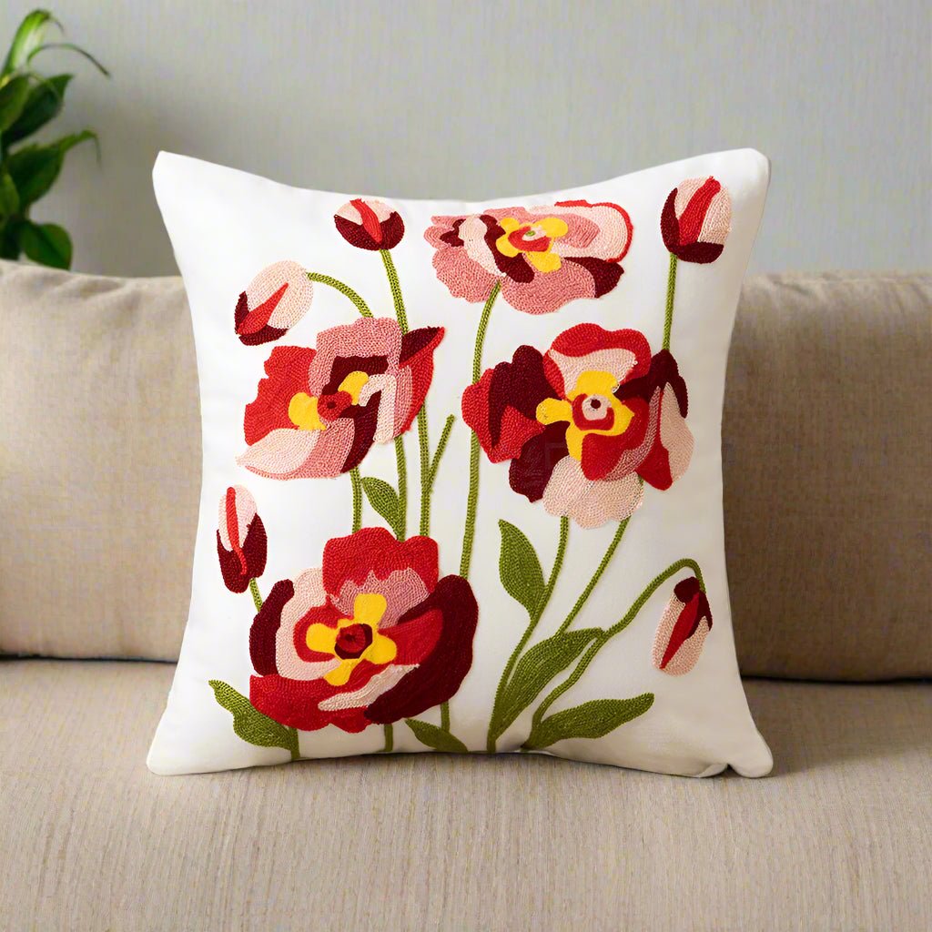 Colorburst Florals Pillow Cover Pillow Covers - Pillow Blooms