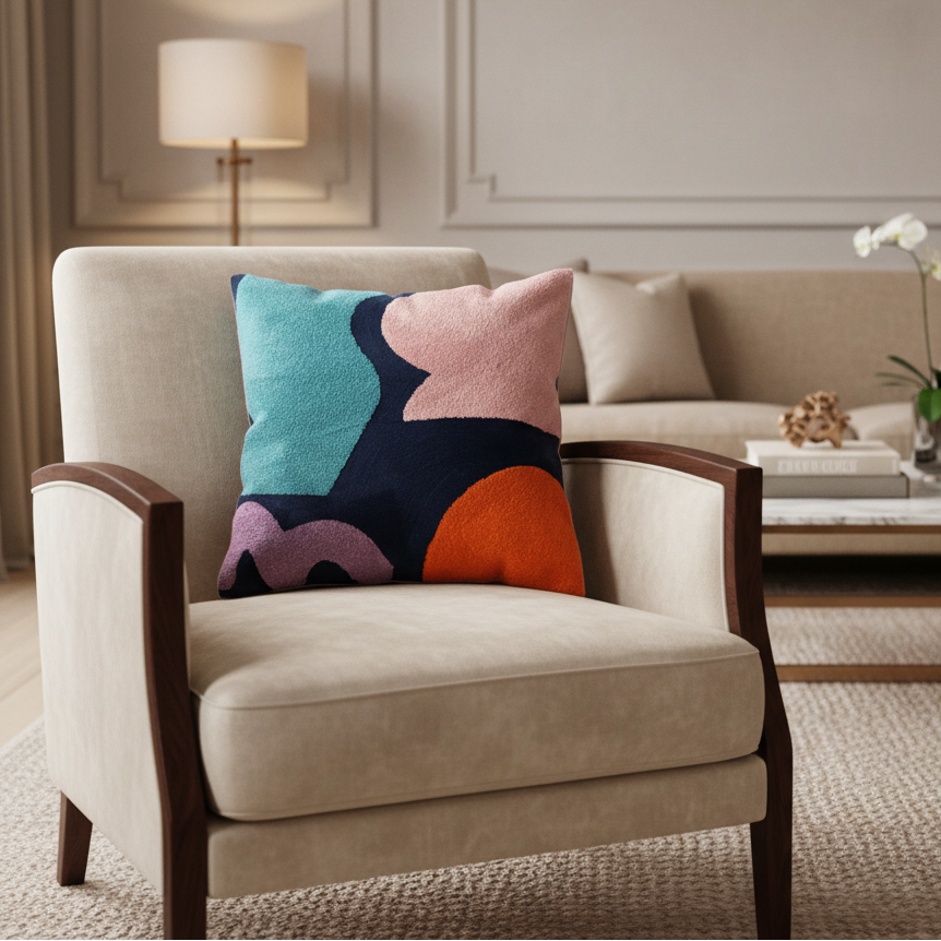 Colour Hugs Pillow Cover