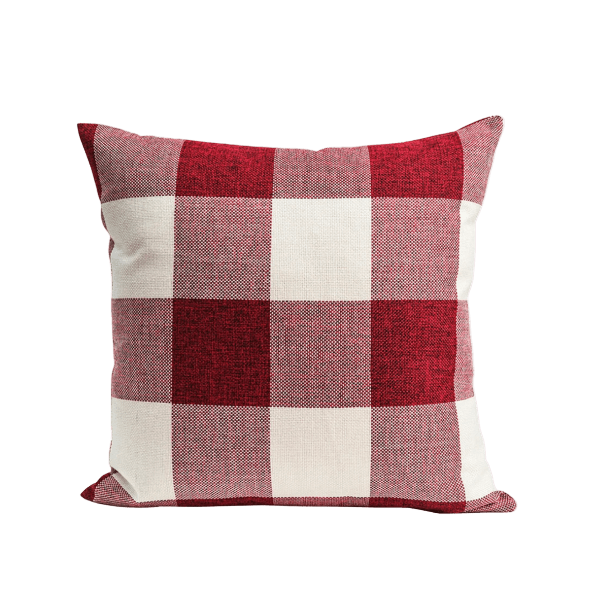 Cottage Red Plaid Pillow Cover Pillow Covers - Pillow Blooms
