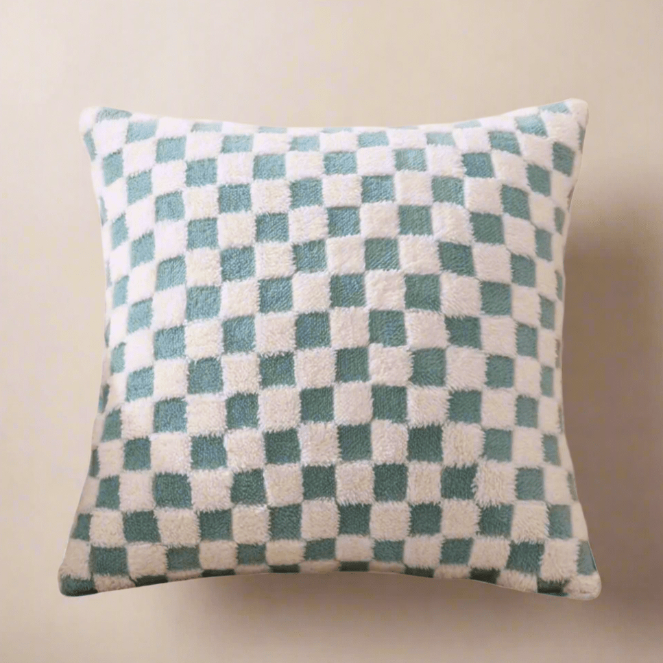 Cozy Checks Pillow Cover Pillow Covers - Pillow Blooms