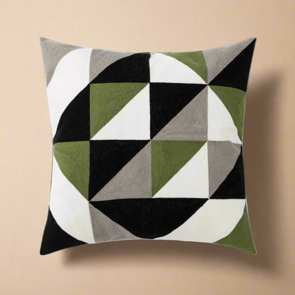 Dash of Green Pillow Cover Pillow Covers - Pillow Blooms