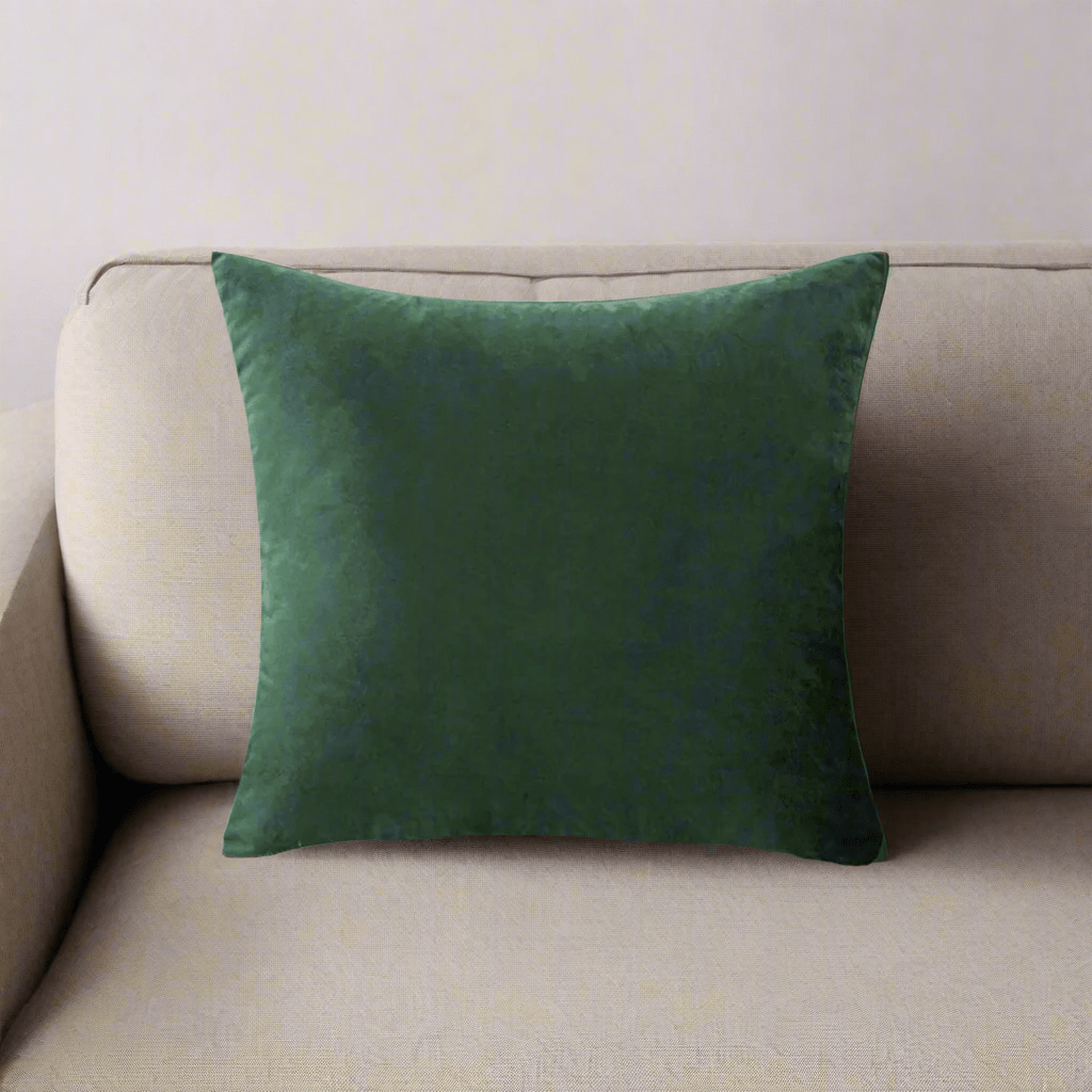 Deep Dive Green Velvet Pillow Cover Pillow Covers - Pillow Blooms