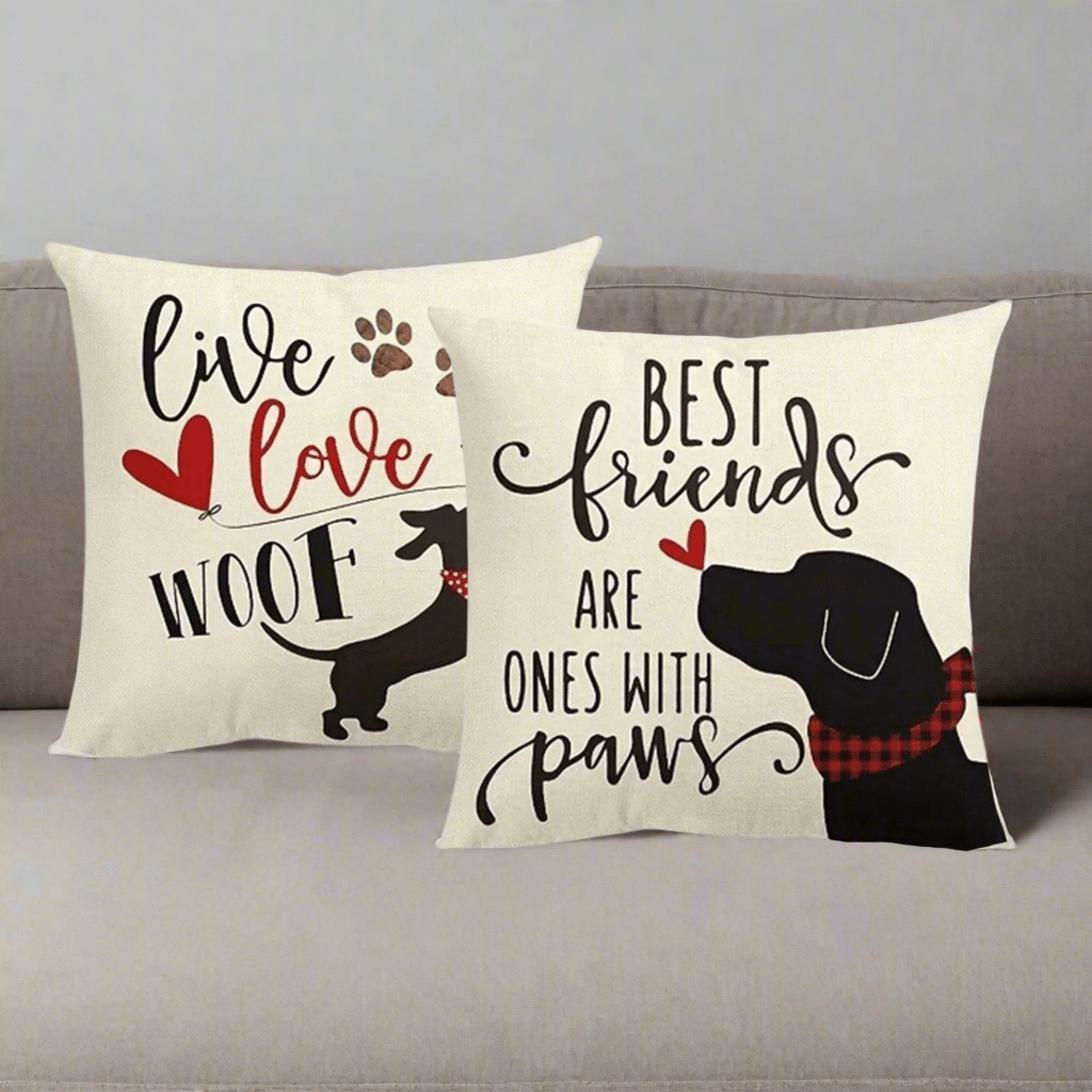 Dog Love Pillow Cover Pillow Covers - Pillow Blooms