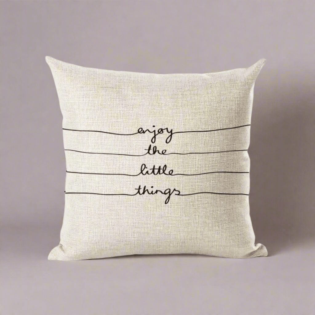 Enjoy the Little Things Pillow Cover Pillow Covers - Pillow Blooms