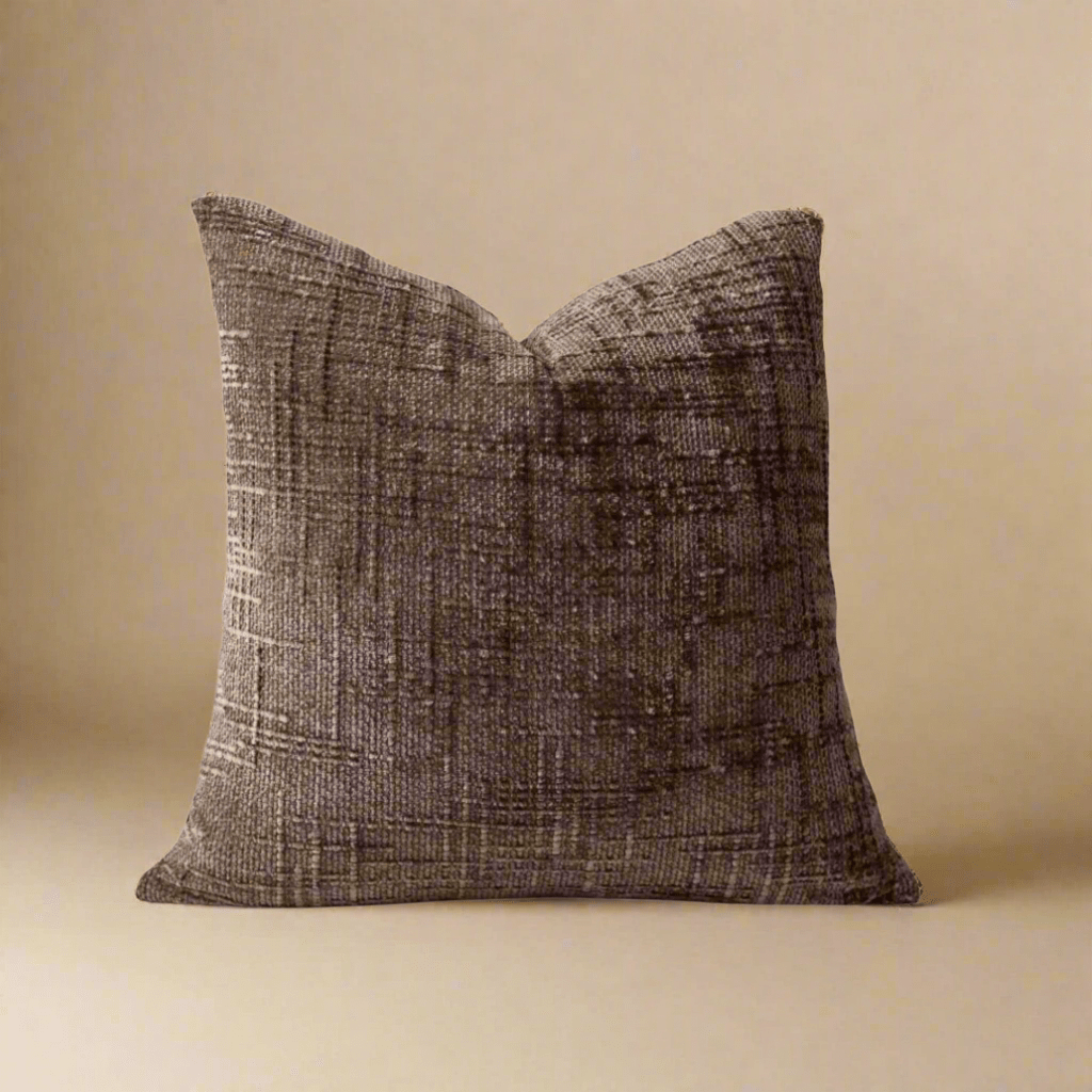 Espresso Brown Chenille Pillow Cover Pillow Covers - Pillow Blooms