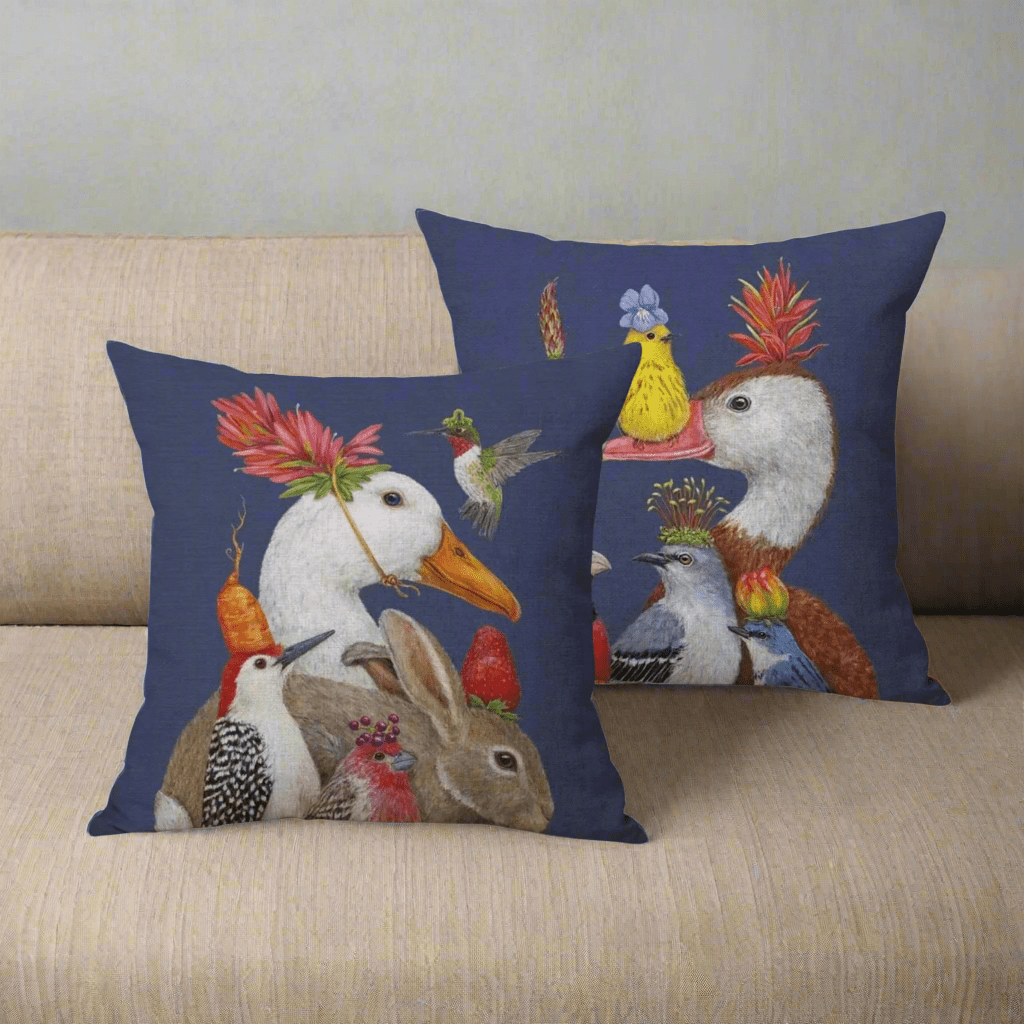 Feathered Clique Pillow Cover Pillow Covers - Pillow Blooms