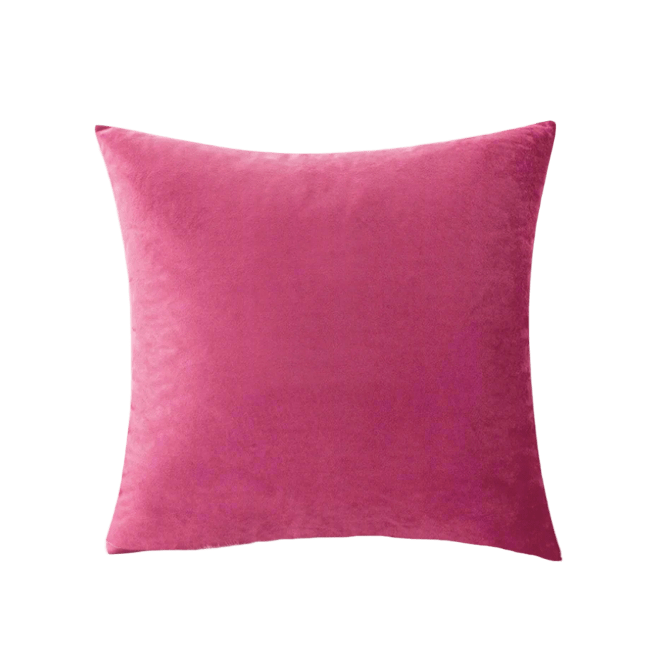 Fussy Pink Velvet Pillow Cover Pillow Covers - Pillow Blooms