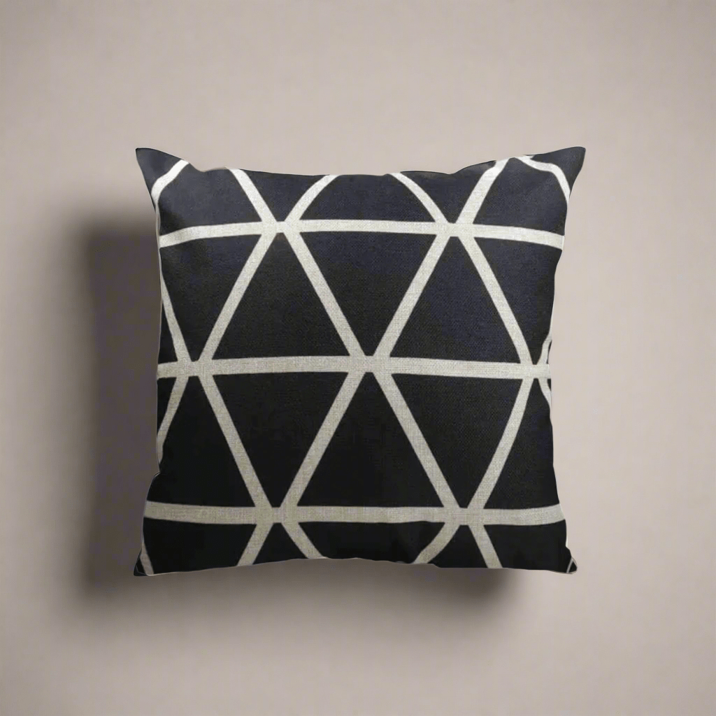 Geo Noir Pillow Cover Pillow Covers - Pillow Blooms