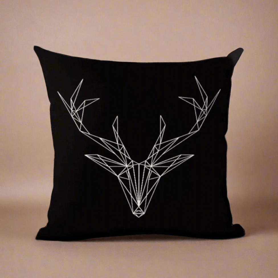 Geometric Deer Pillow Cover Pillow Covers - Pillow Blooms