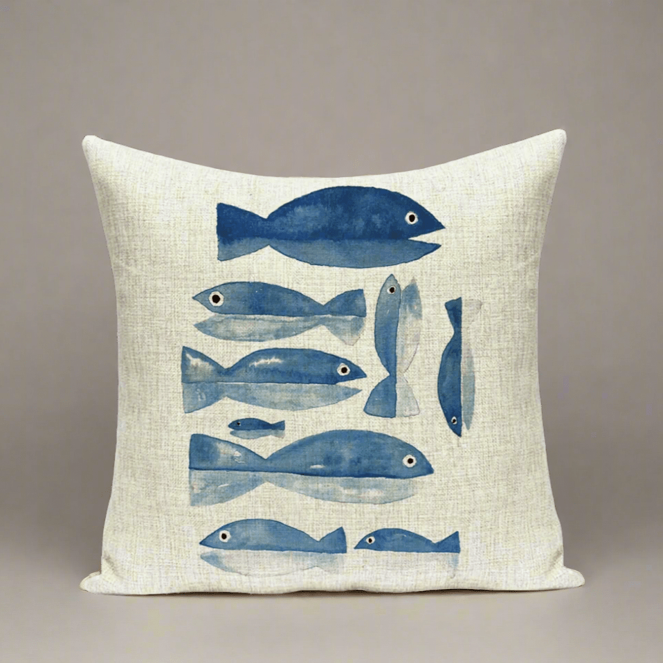 Go Fish Pillow Cover Pillow Covers - Pillow Blooms
