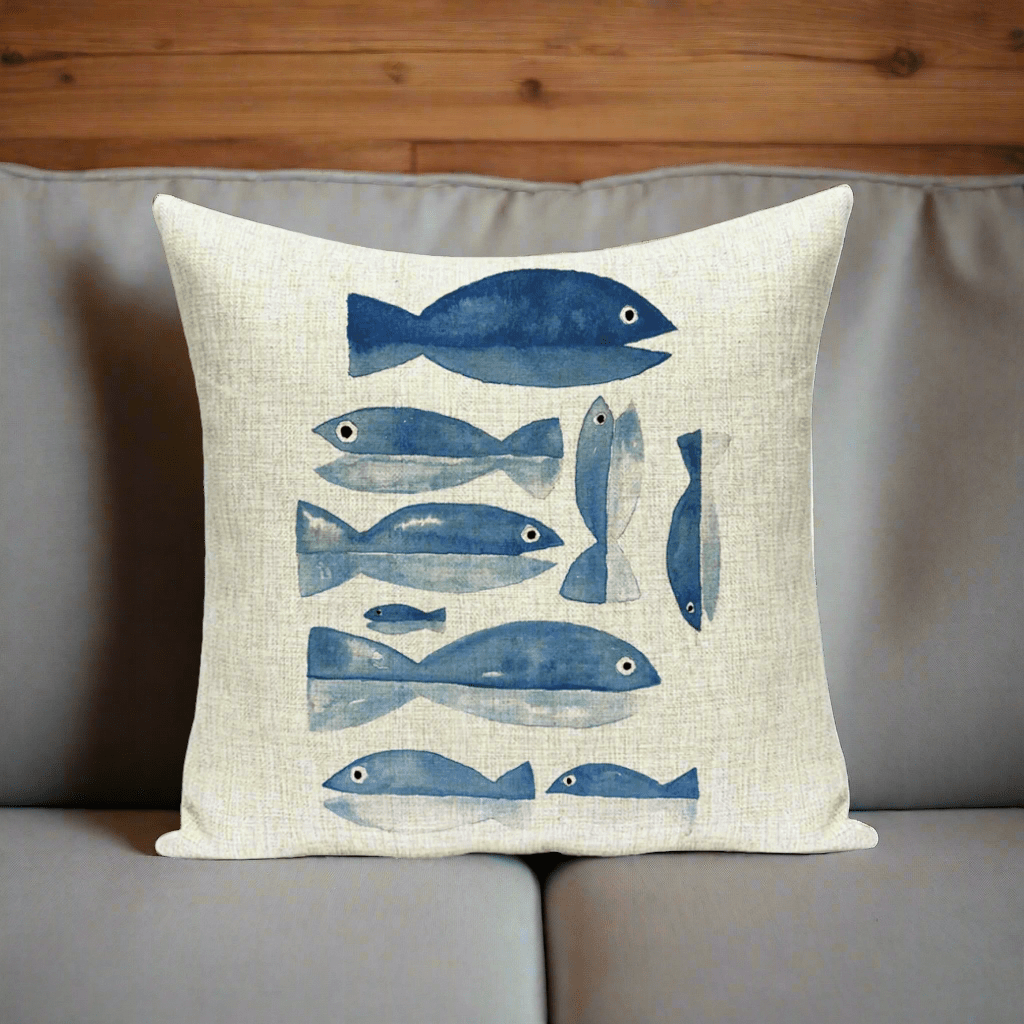 Go Fish Pillow Cover Pillow Covers - Pillow Blooms