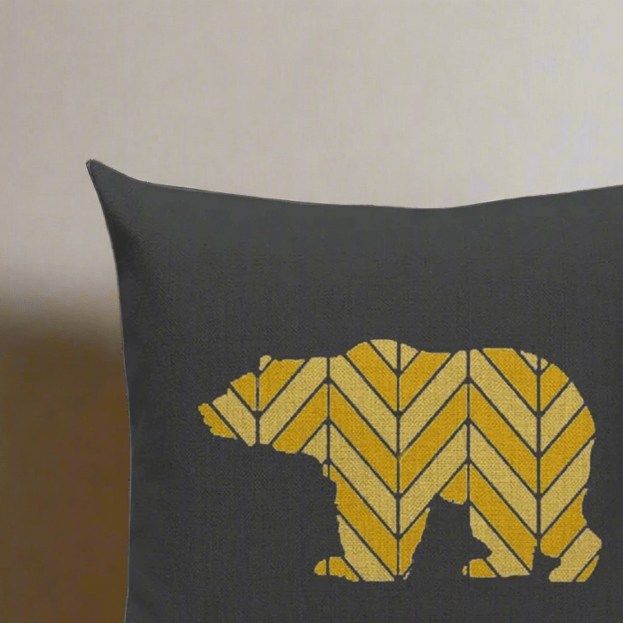 Golden Bear Pillow Cover Pillow Covers - Pillow Blooms