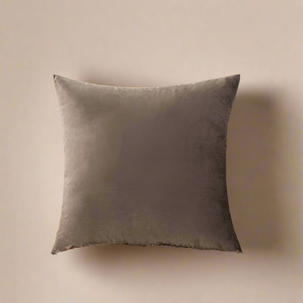 Grizzly Brown Velvet Pillow Cover Pillow Covers - Pillow Blooms