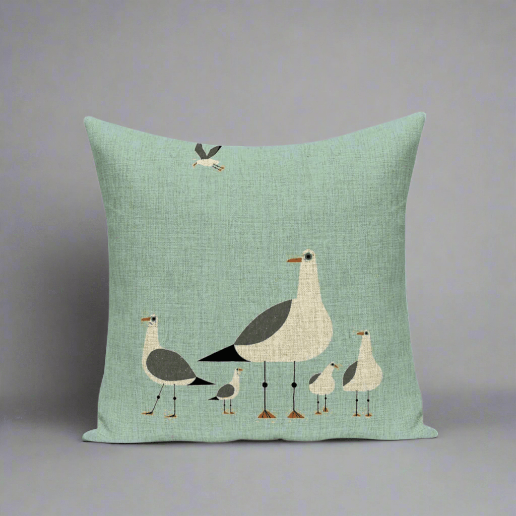Gull’s Day Out Pillow Cover Pillow Covers - Pillow Blooms