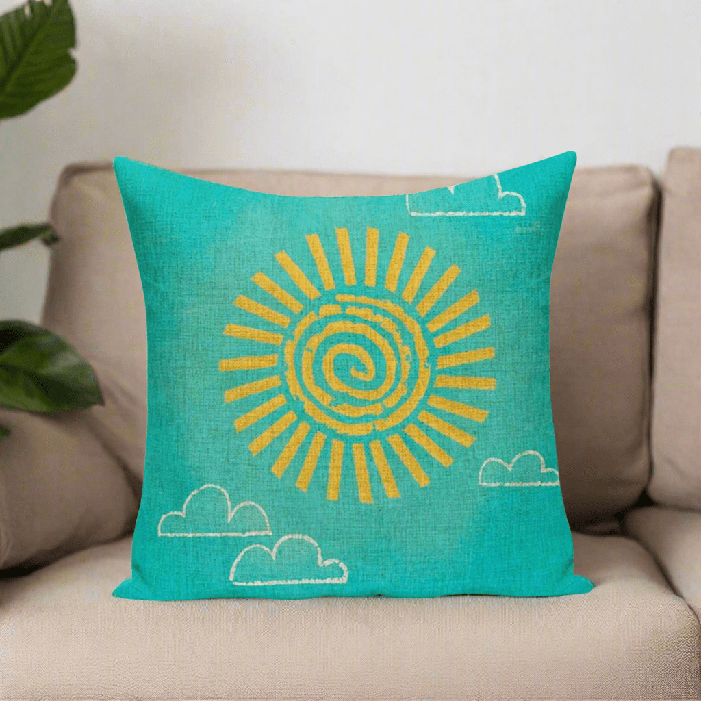 Hello Sunshine Pillow Cover Pillow Covers - Pillow Blooms