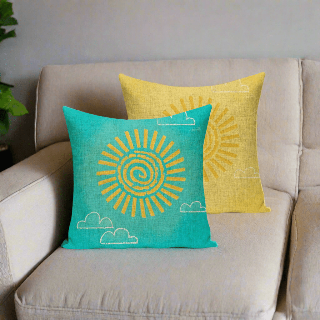 Hello Sunshine Pillow Cover Pillow Covers - Pillow Blooms
