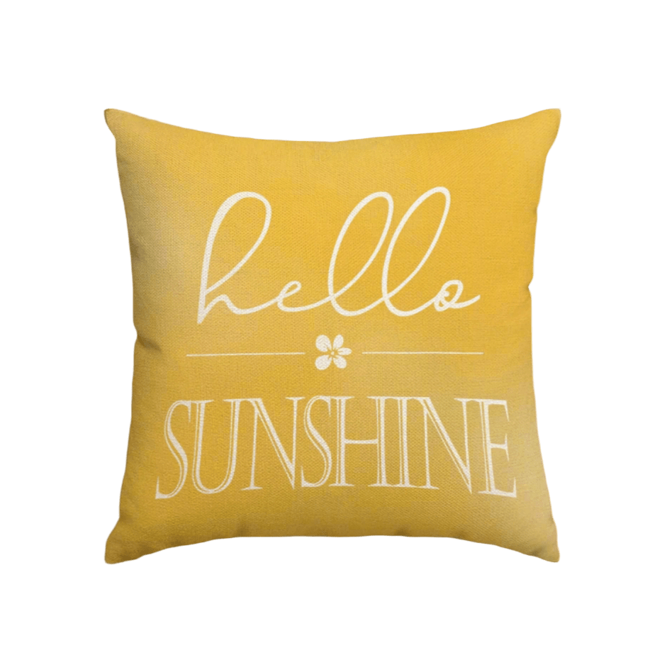 Hello Sunshine Pillow Cover Pillow Covers - Pillow Blooms