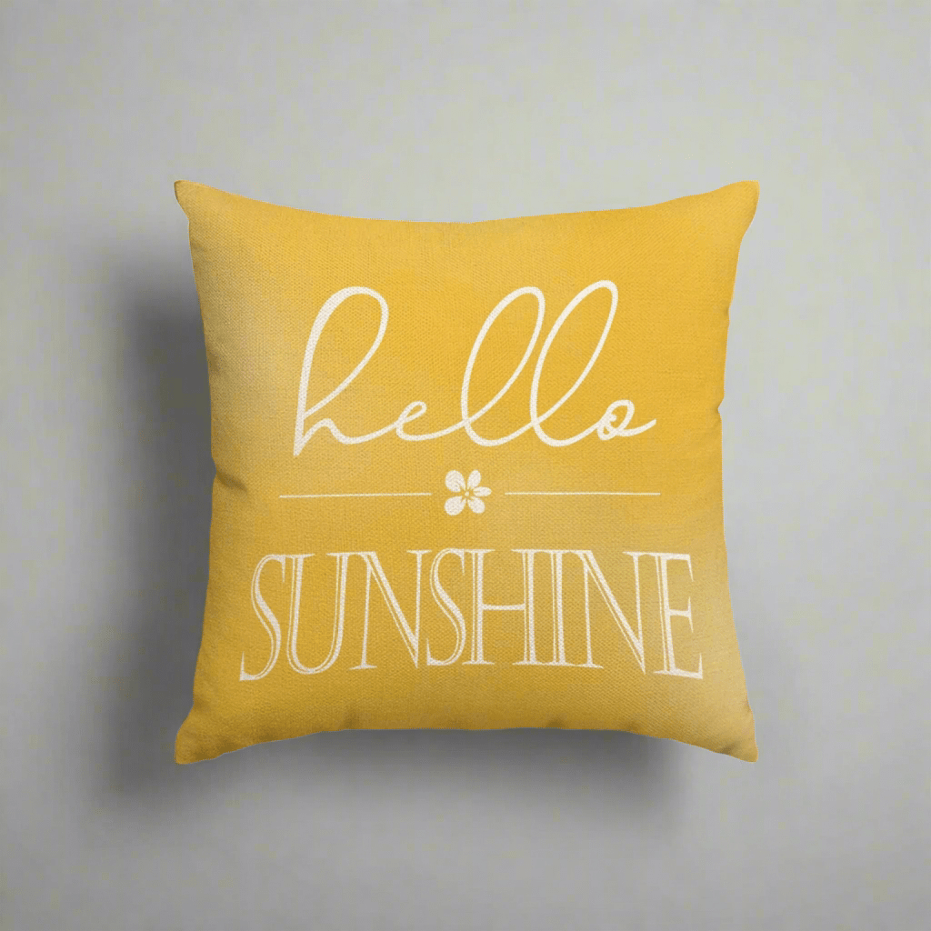 Hello Sunshine Pillow Cover Pillow Covers - Pillow Blooms