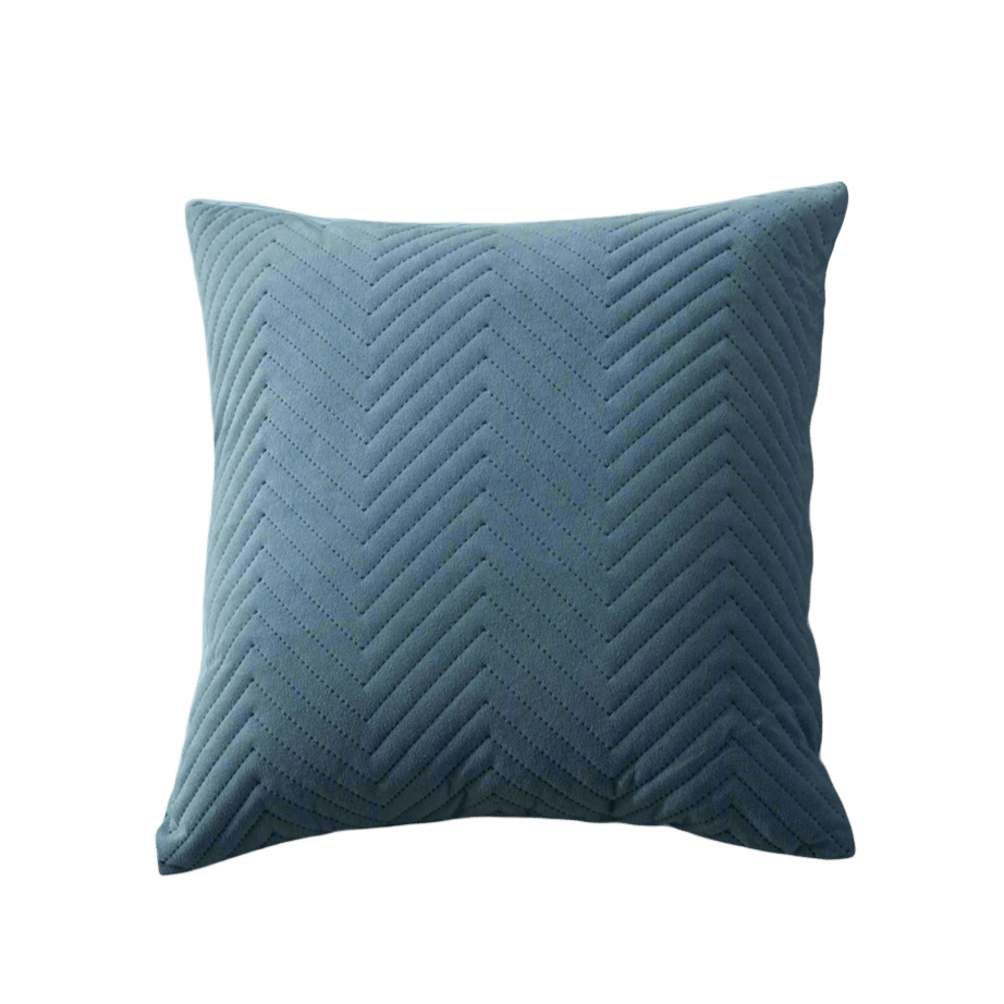 Herringbone Blue Pillow Cover Pillow Covers - Pillow Blooms
