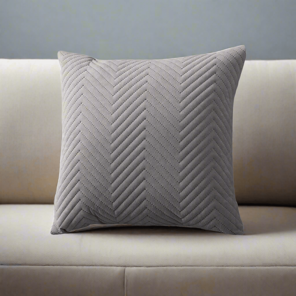 Herringbone Gray Pillow Cover Pillow Covers - Pillow Blooms
