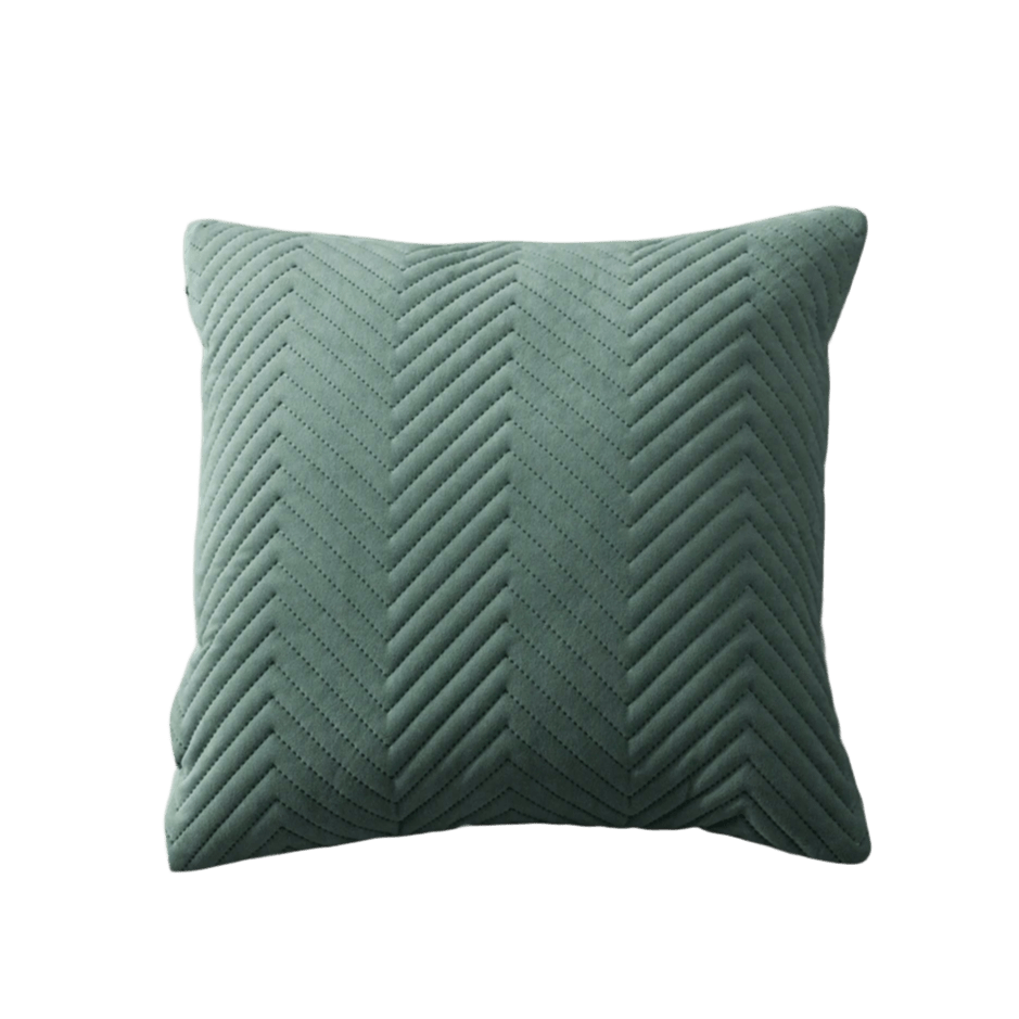 Herringbone Green Pillow Cover Pillow Covers - Pillow Blooms