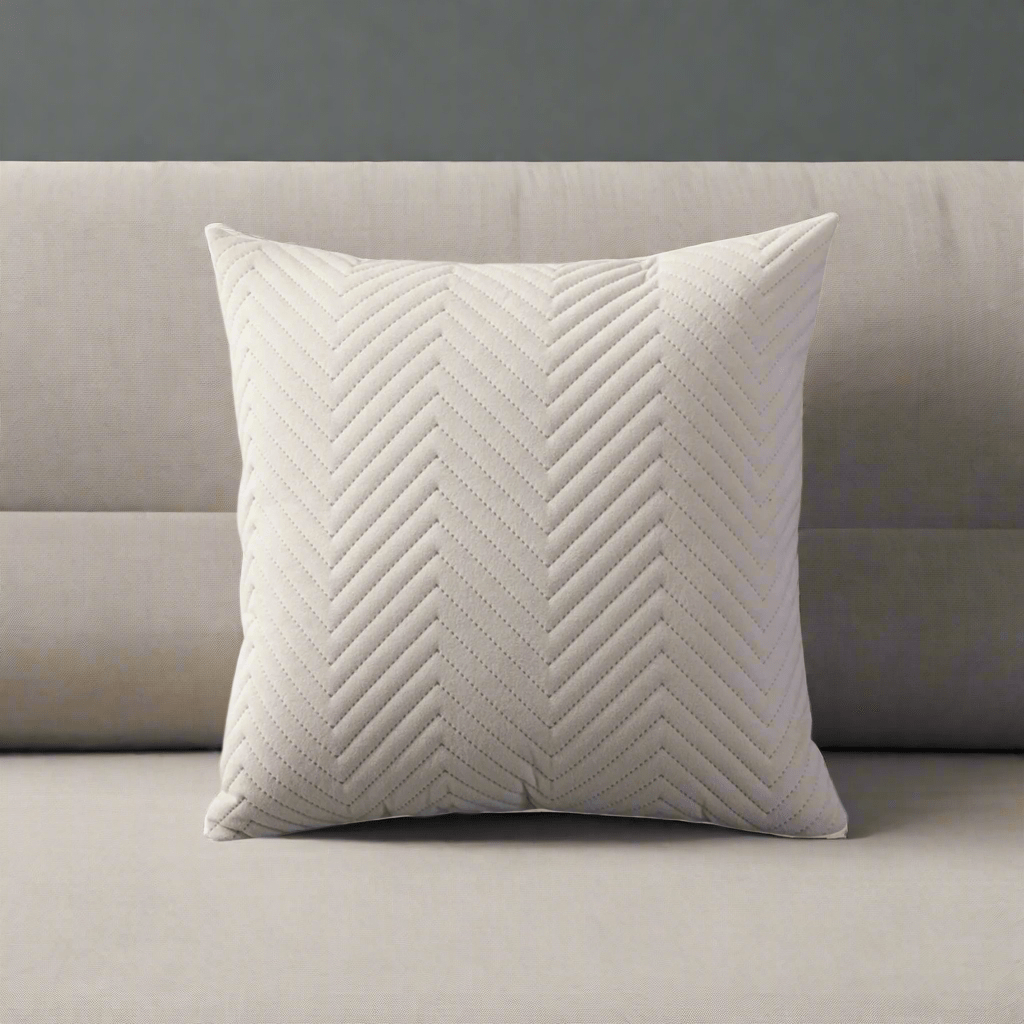 Herringbone Light Gray Pillow Cover Pillow Covers - Pillow Blooms