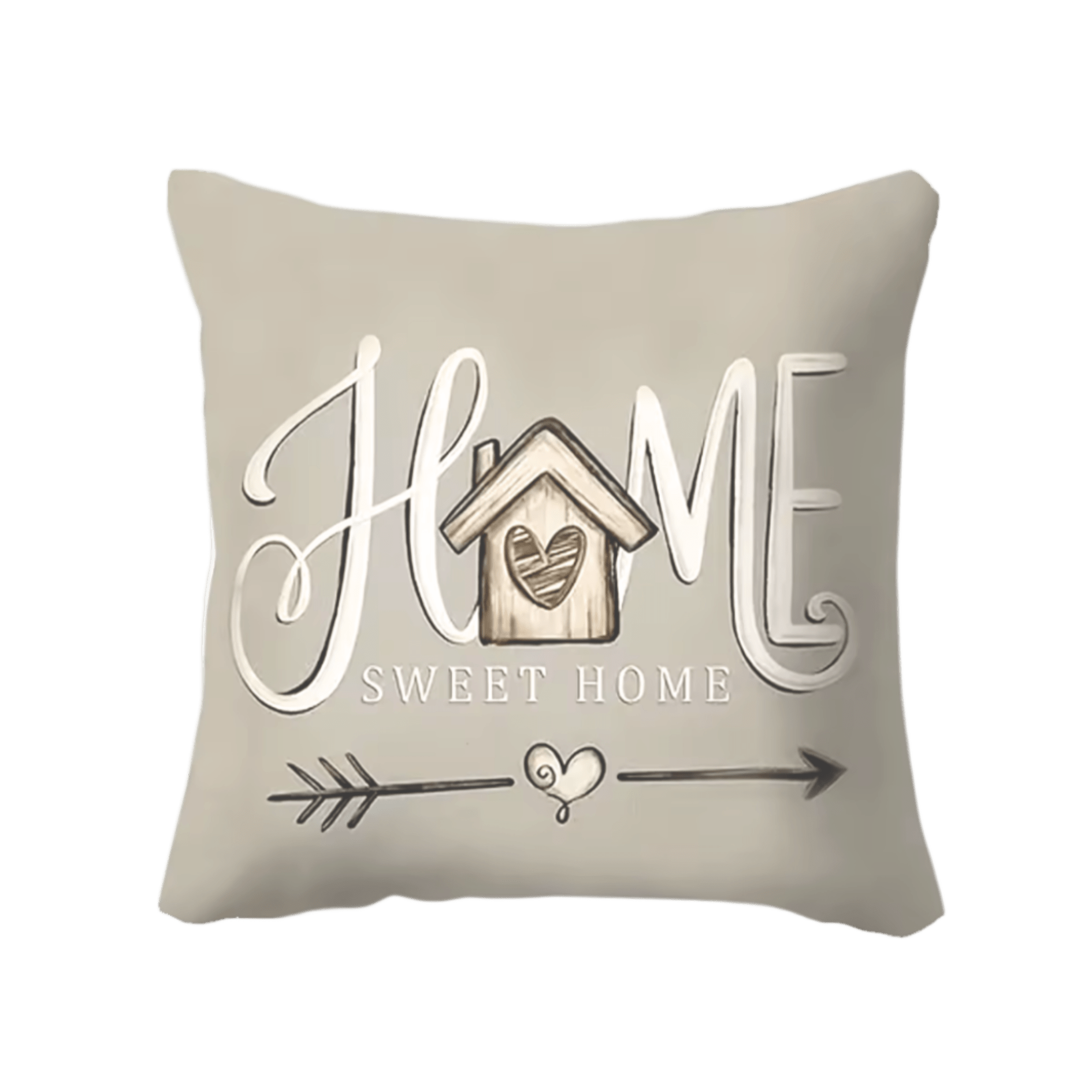 Home Sweet Home Gray Pillow Cover Pillow Covers - Pillow Blooms