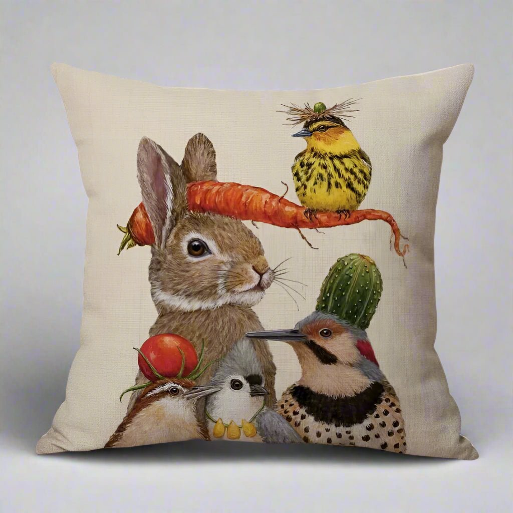 Hop & Chirp Pillow Cover Pillow Covers - Pillow Blooms