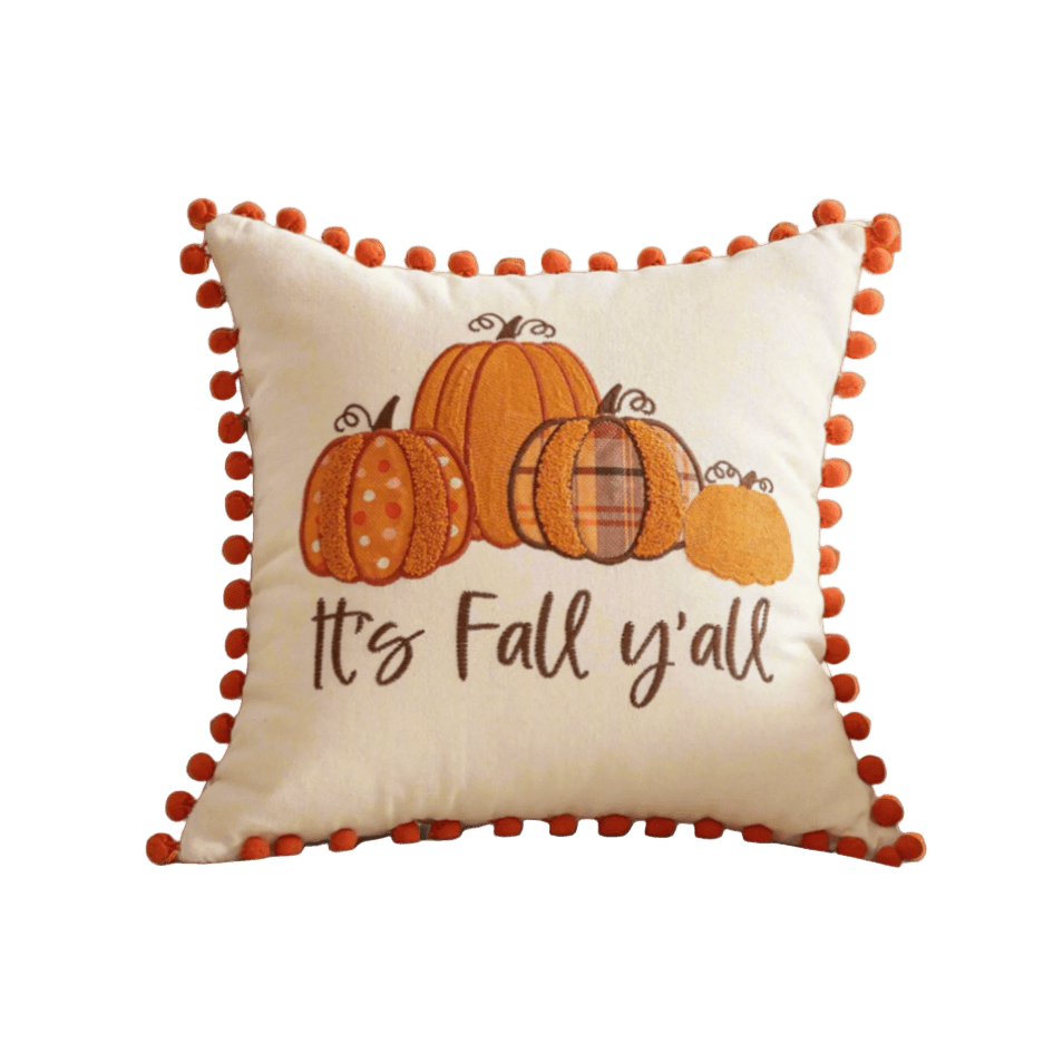 It's Fall y'all Pillow Cover Pillow Covers - Pillow Blooms