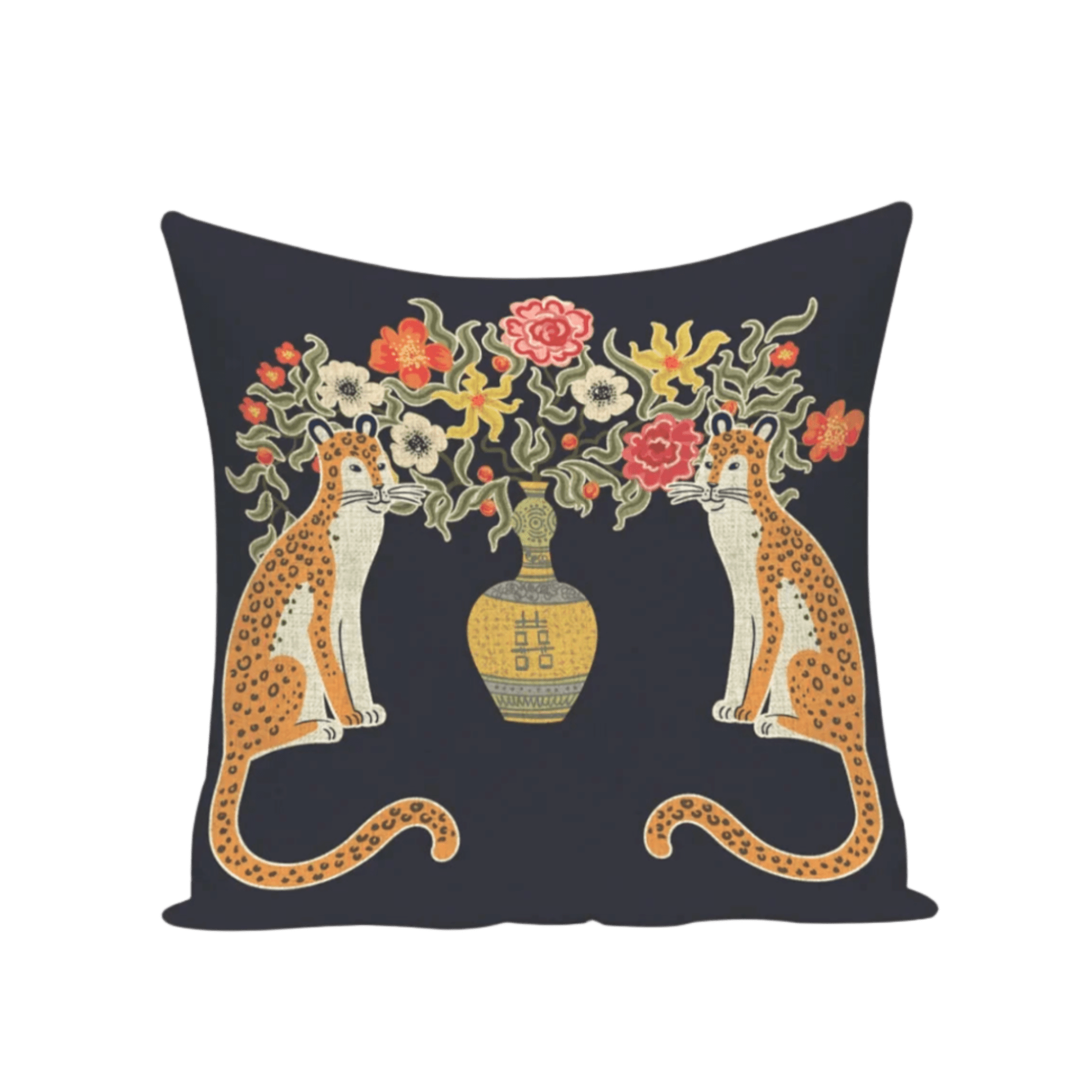 Leopard Pals Pillow Cover Pillow Covers - Pillow Blooms