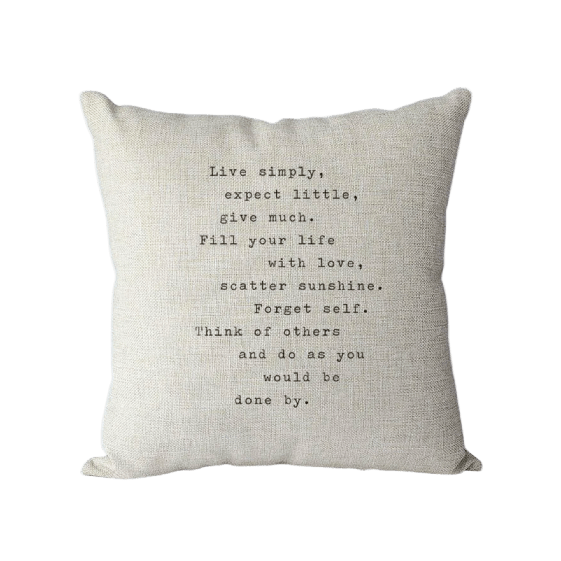 Live Simply Pillow Cover Pillow Covers - Pillow Blooms