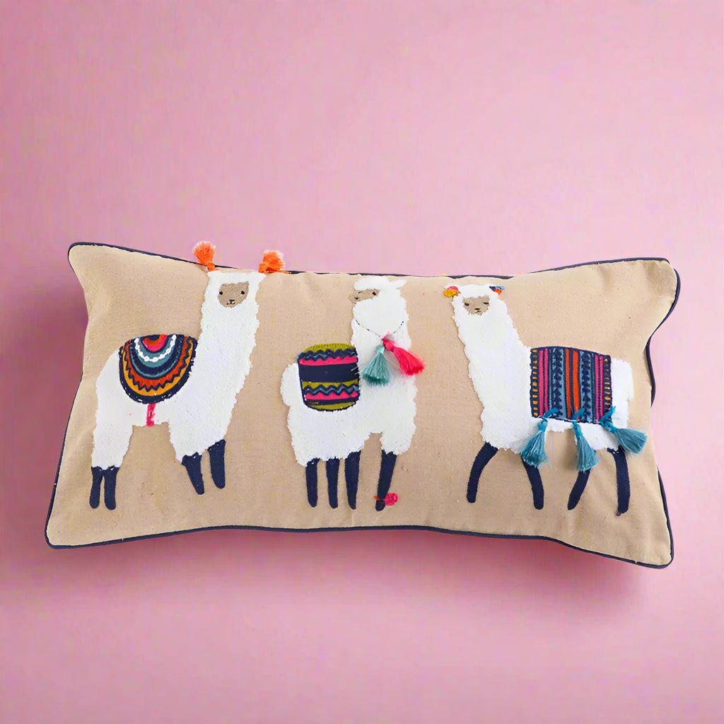Llama Drama Pillow Cover Pillow Covers - Pillow Blooms