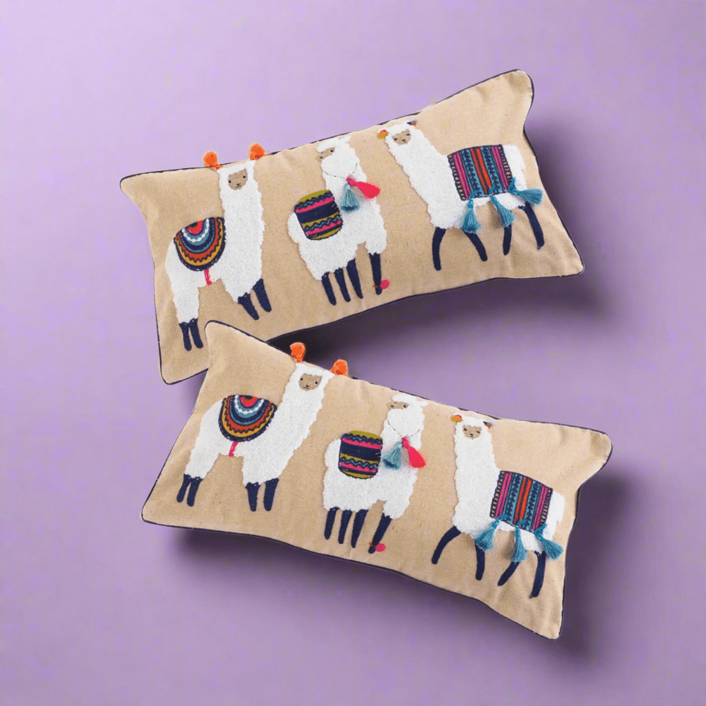 Llama Drama Pillow Cover Pillow Covers - Pillow Blooms