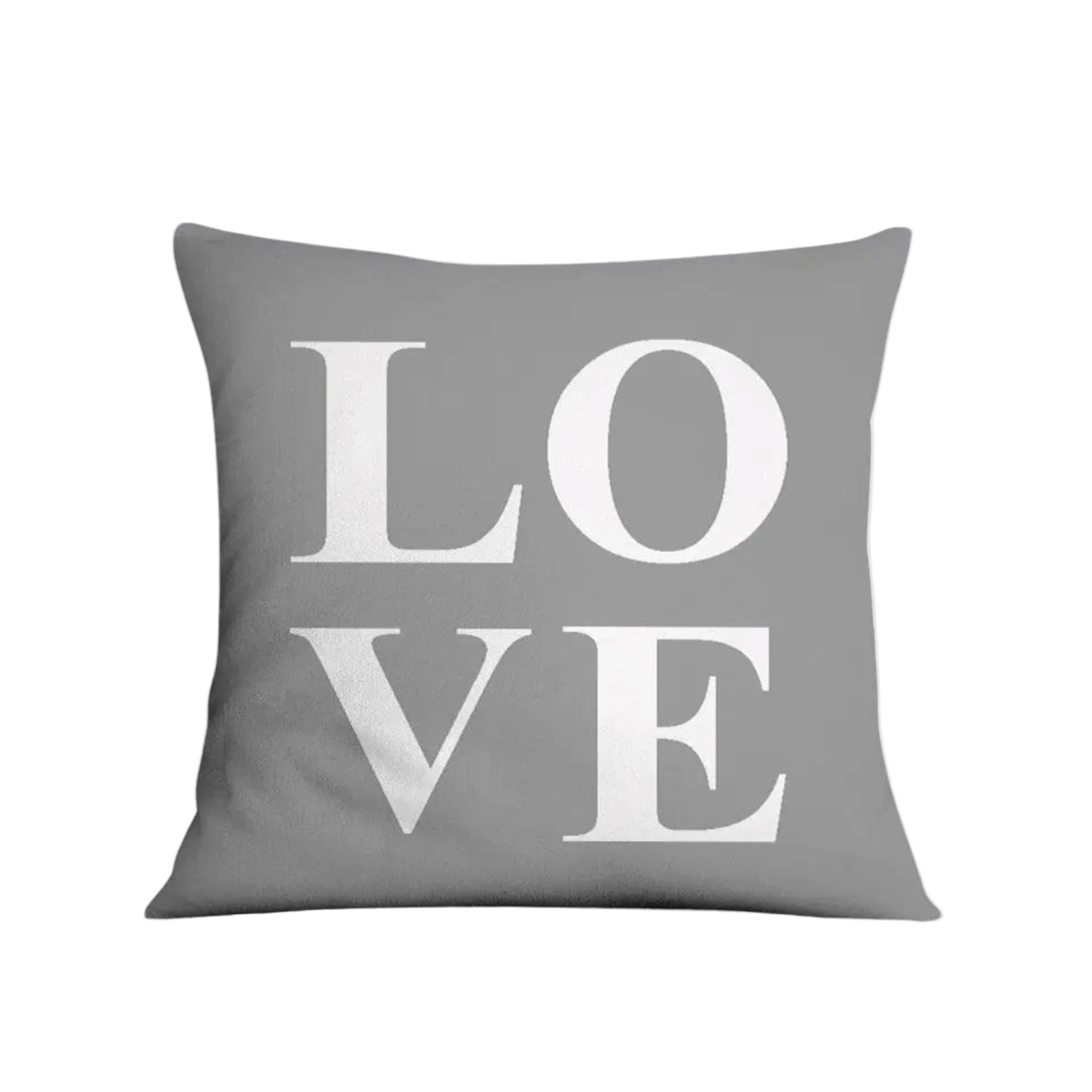 Love Gray Pillow Cover Pillow Covers - Pillow Blooms