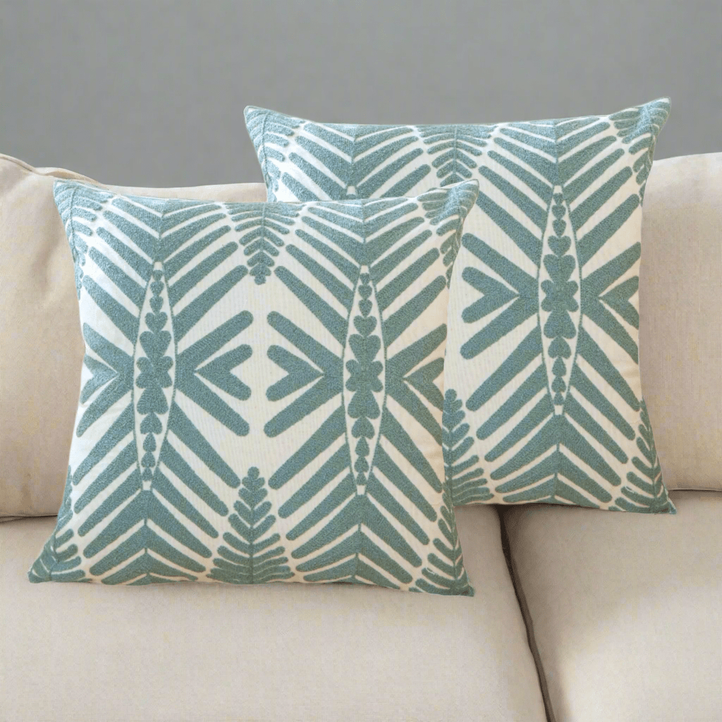 Meadow Blue Pillow Cover Pillow Covers - Pillow Blooms