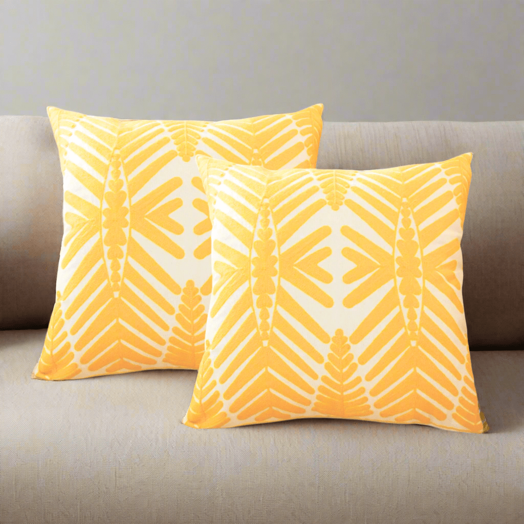 Meadow Yellow Pillow Cover Pillow Covers - Pillow Blooms