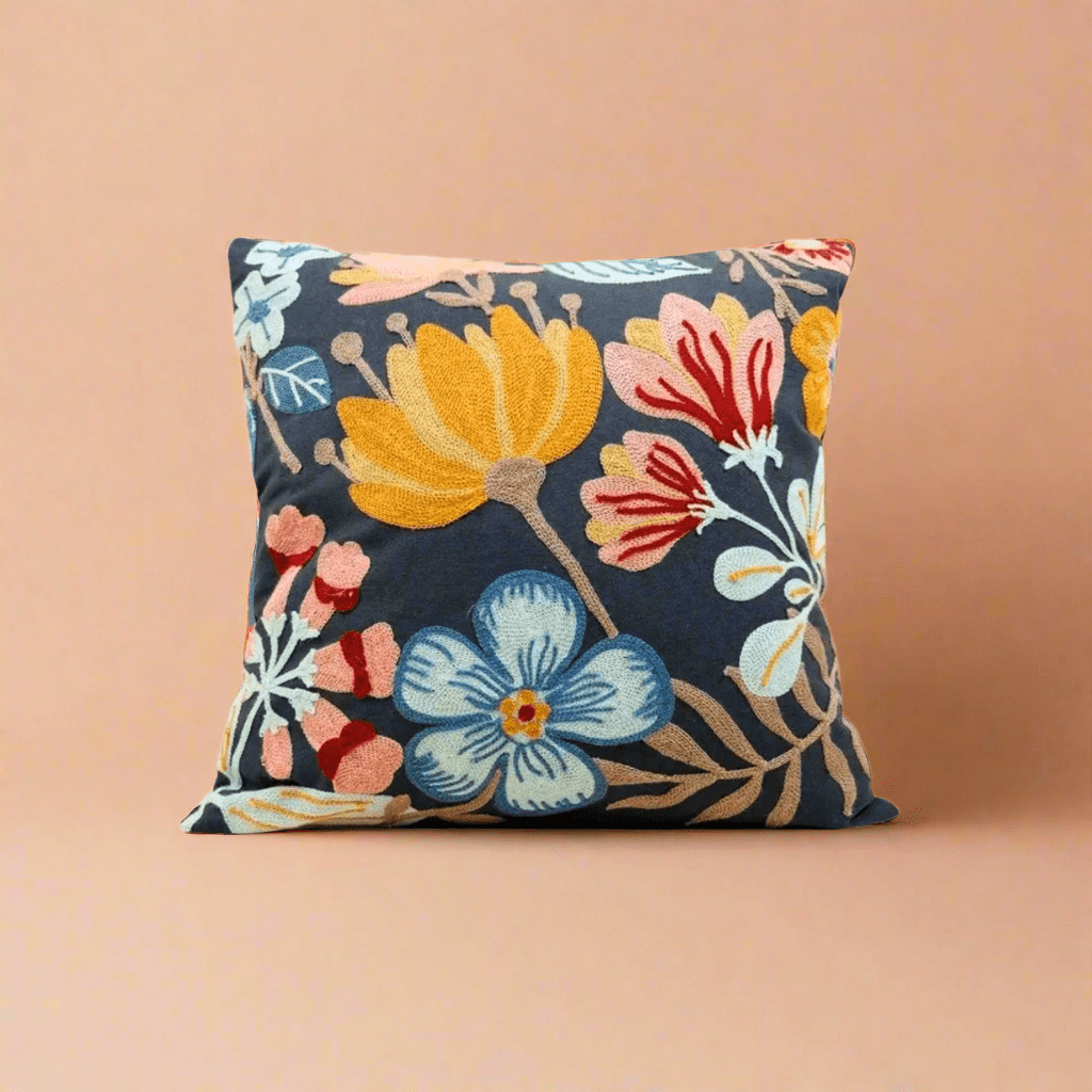 Midnight Bloom Pillow Cover Pillow Covers - Pillow Blooms