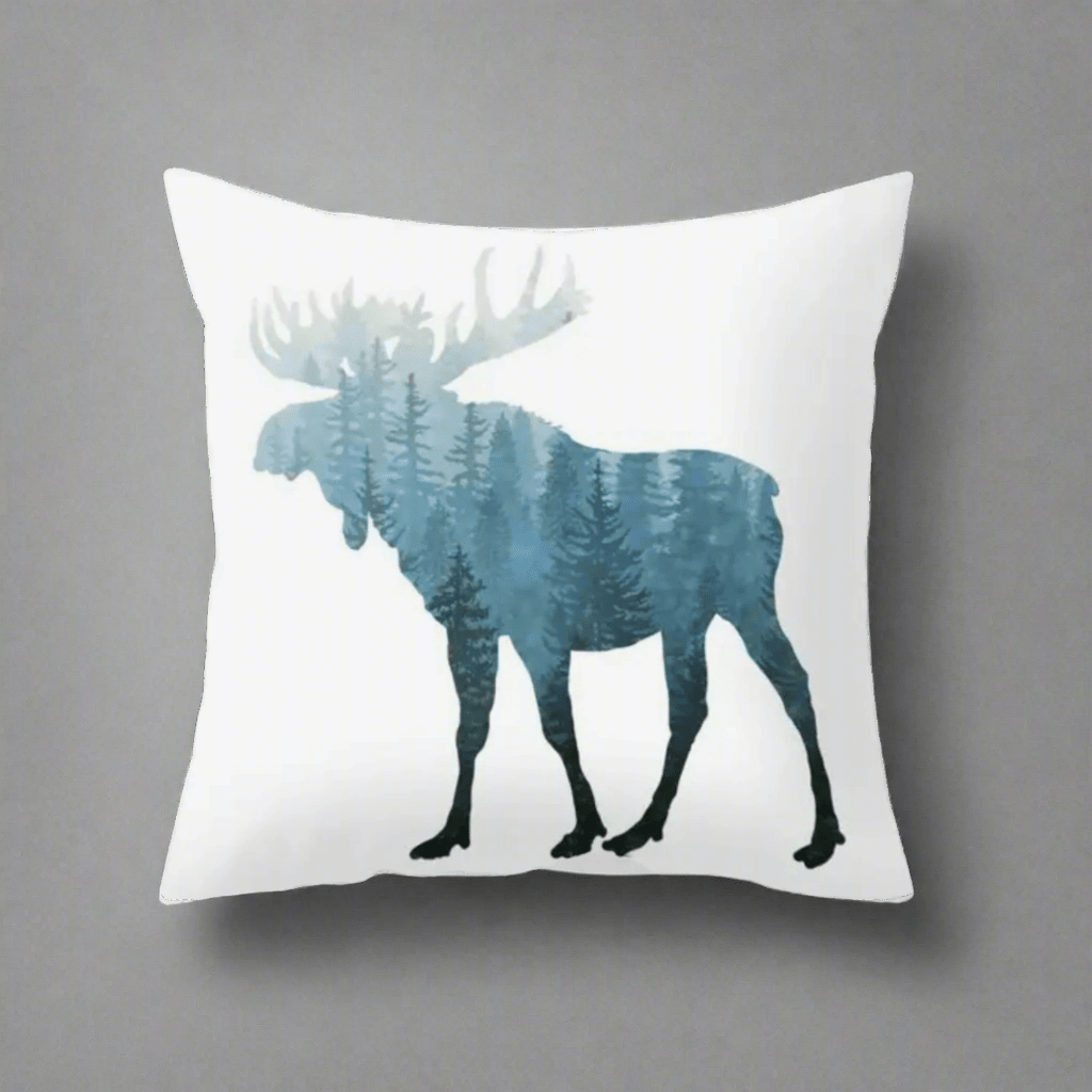 Morning Moose Pillow Cover Pillow Covers - Pillow Blooms