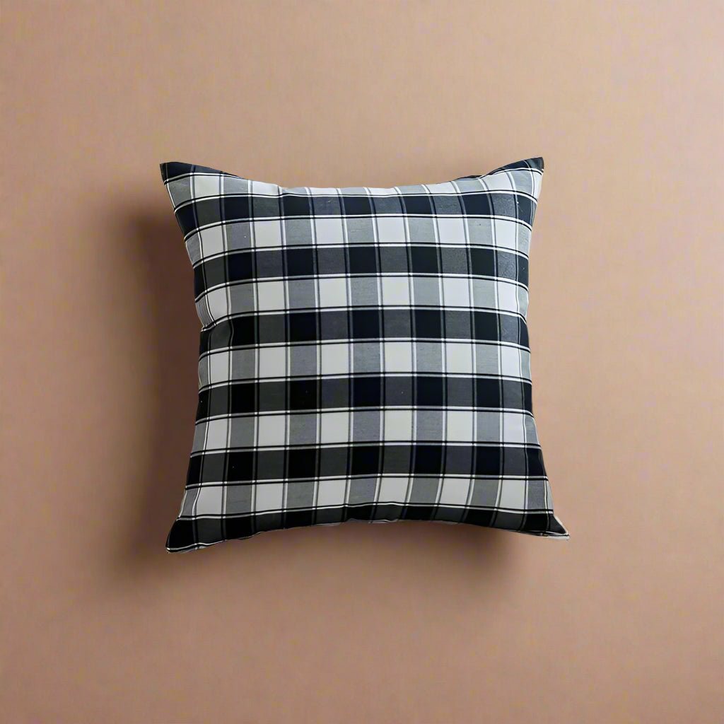 Noir Plaid Pillow Cover Pillow Covers - Pillow Blooms